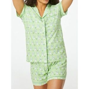 Roller Rabbit Bunny Luck Polo Pajamas